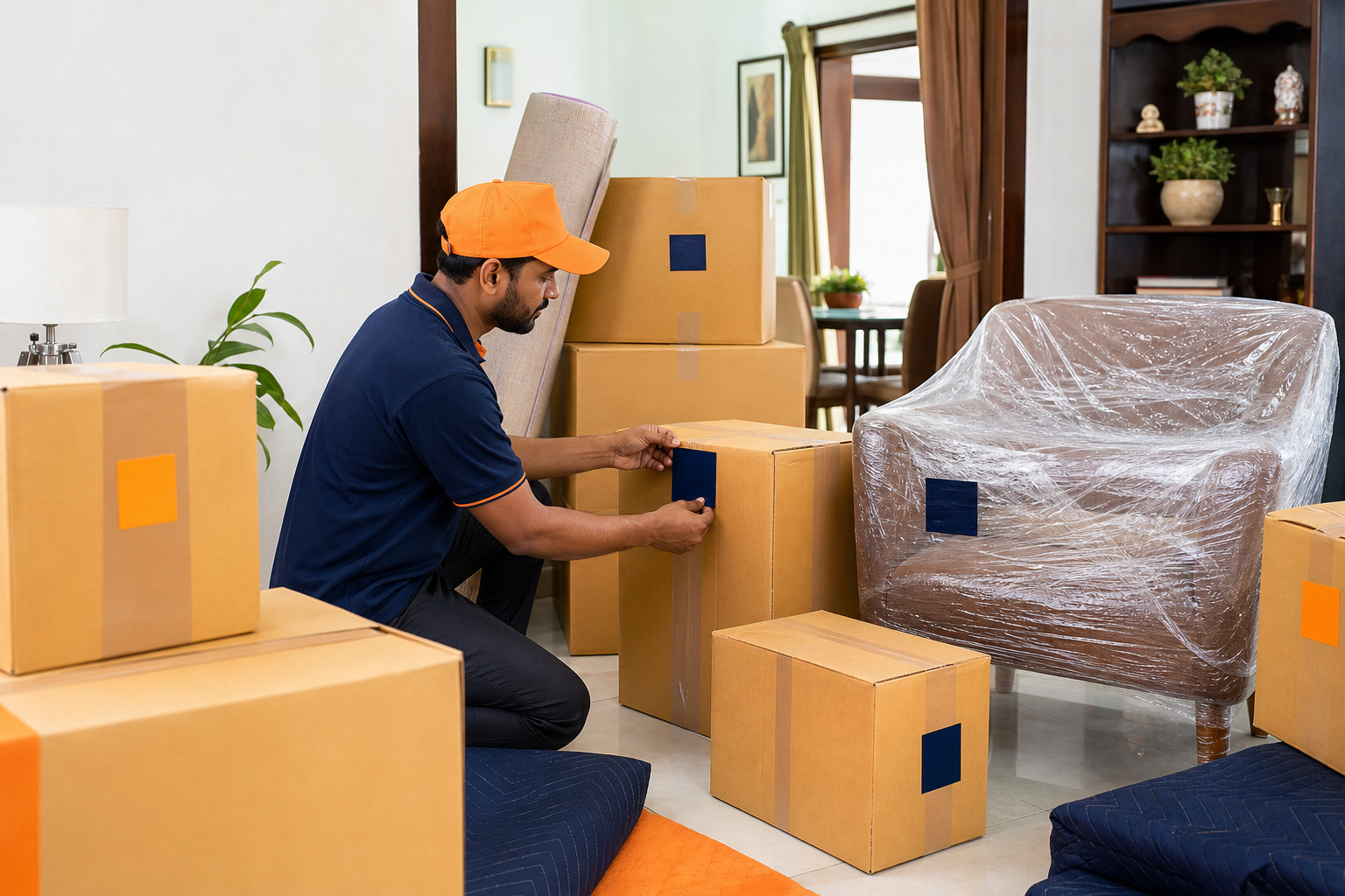 Household Shifting service by A1 BEST Packers and Movers in Vijayawada